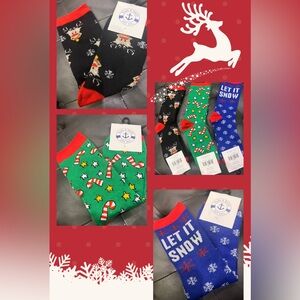 BRAND NEW Yacht & Smith Womens Christmas Socks Size 9-11 (3 pairs for $12.00🎁🎁🎁)